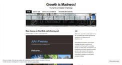 Desktop Screenshot of growthmadness.org